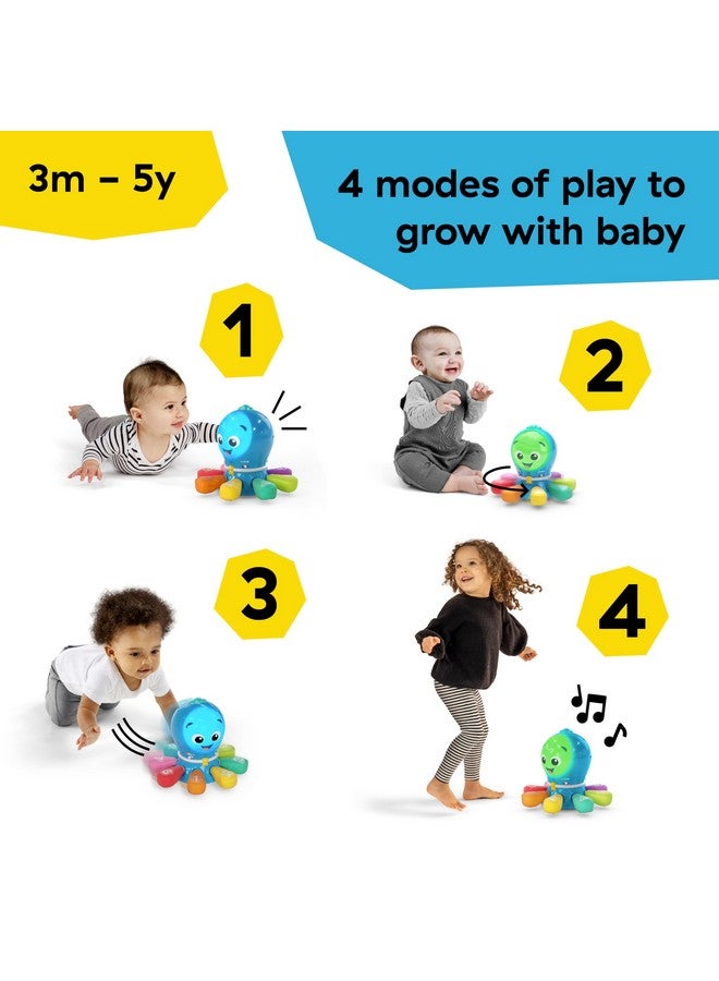 Baby Einstein Ocean Explorers Go Opus Go 4-in-1 Crawl & Chase Activity Learning Toy, Music and Lights, Ages 3 Months to 5 Years - Image 2