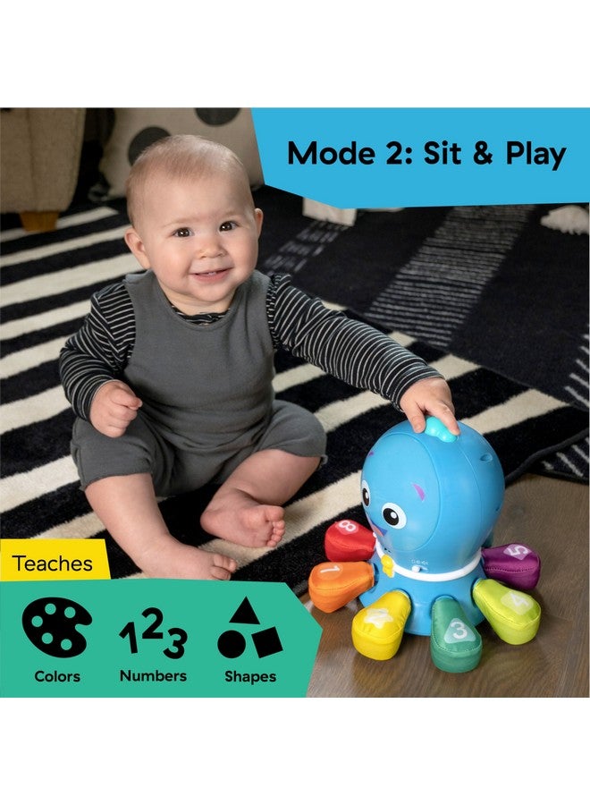 Baby Einstein Ocean Explorers Go Opus Go 4-in-1 Crawl & Chase Activity Learning Toy, Music and Lights, Ages 3 Months to 5 Years - Image 5