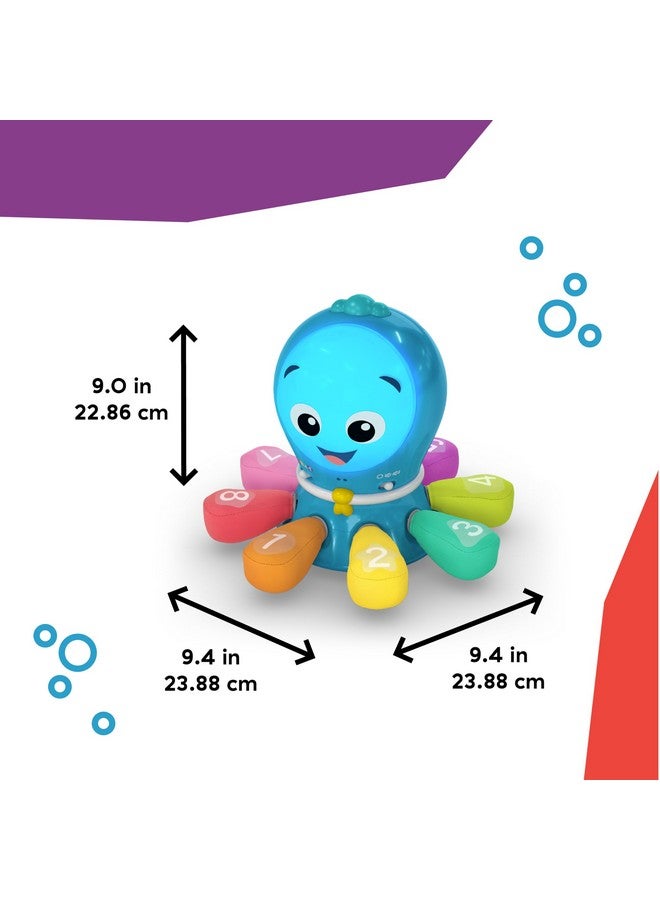 Baby Einstein Ocean Explorers Go Opus Go 4-in-1 Crawl & Chase Activity Learning Toy, Music and Lights, Ages 3 Months to 5 Years - Image 3