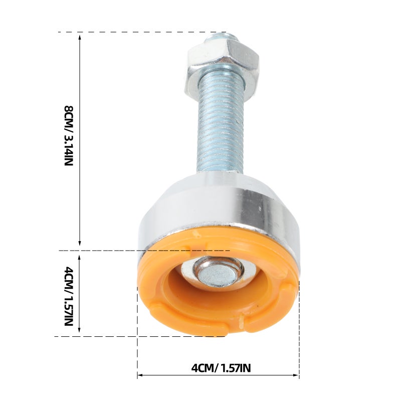 Self Leveling Screw Leg Leveler Carbon Steel Shockproof Adjustable Height Furniture Self Leveling Feet Base for Workbench Machine Kitchen Cabinet Heavy Duty Applications - Image 4