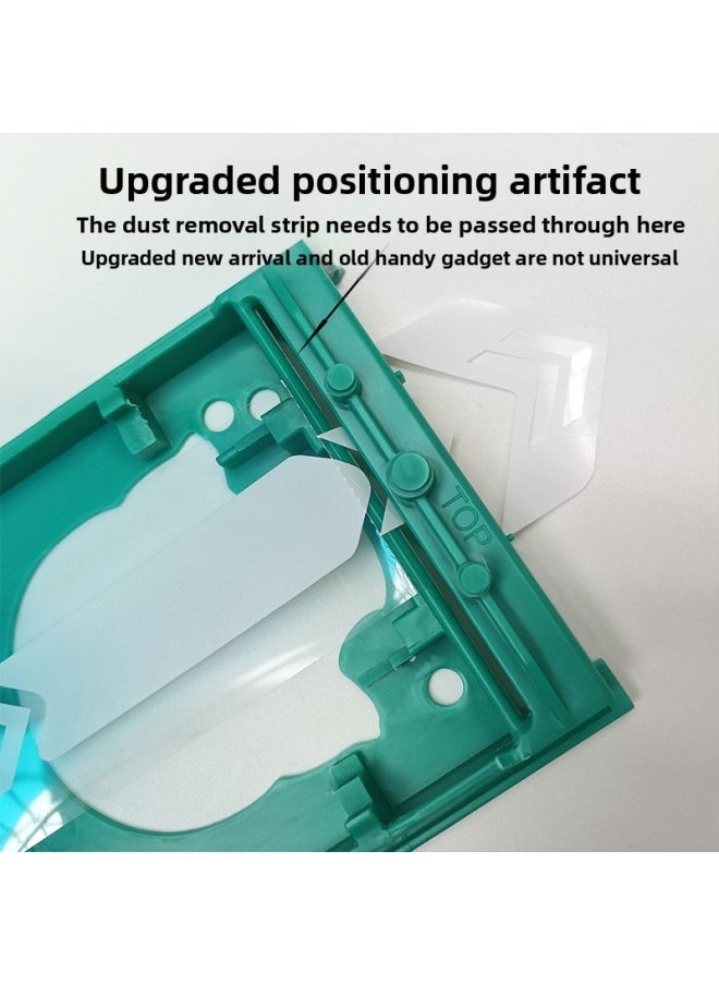 Generic Suitable For Xiaomi15Ultra Tempered Film High Aluminum Full Adhesive Film Artifact Ultrasonic Fingerprint Unlock Version Full-Colour:0.18 High Aluminum Full Glue-black Edge [with Artifact Advanced Version]-Size:For Xiaomi15 Pro [ultrasonic Unlockable] Advanced Edition  - Image 5