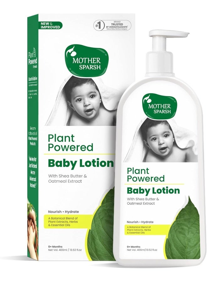 موذر سبارش لوشن طبيعي للأطفال من ماذر سبارش، 400 مل - Image 1