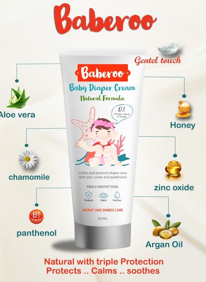 Baberoo Baberoo Diaper Rash Cream  - Image 5