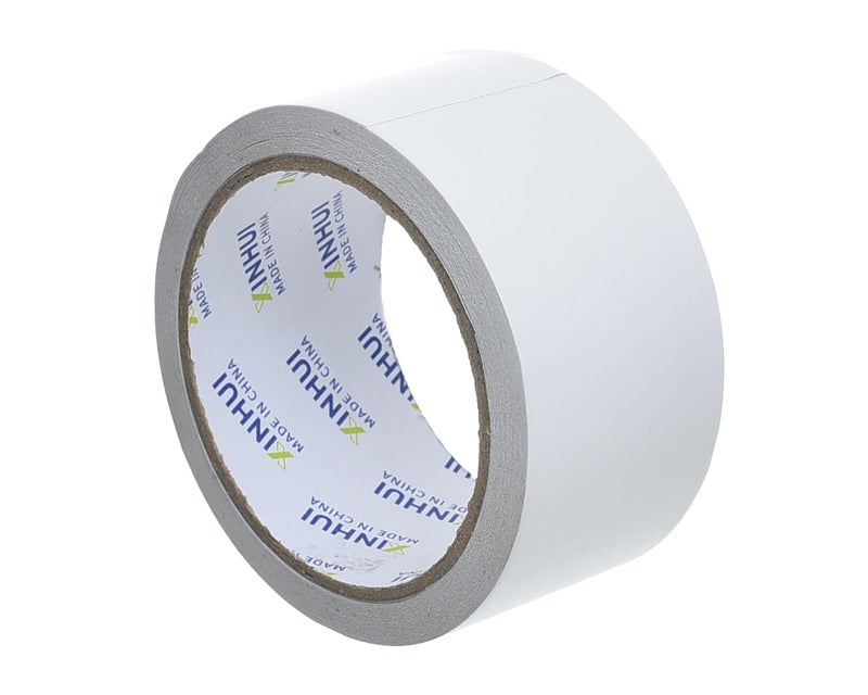 Elmaaergy AT-2 Transparent Double Face Adhesive Tape 4.8cm x 15m Strong Bond Wide Roll Durable Craft Office and Home Use Easy Application Clear Mounting Tape Multicolor - Image 1
