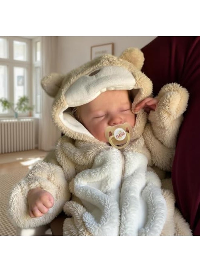 BABESIDE Lifelike Reborn Baby Dolls Boy - 17-Inch Baby Soft Body Realistic-Newborn Baby Doll Silicone Full Body Vinyl Real Life Baby Dolls with Toy Accessories - Image 1