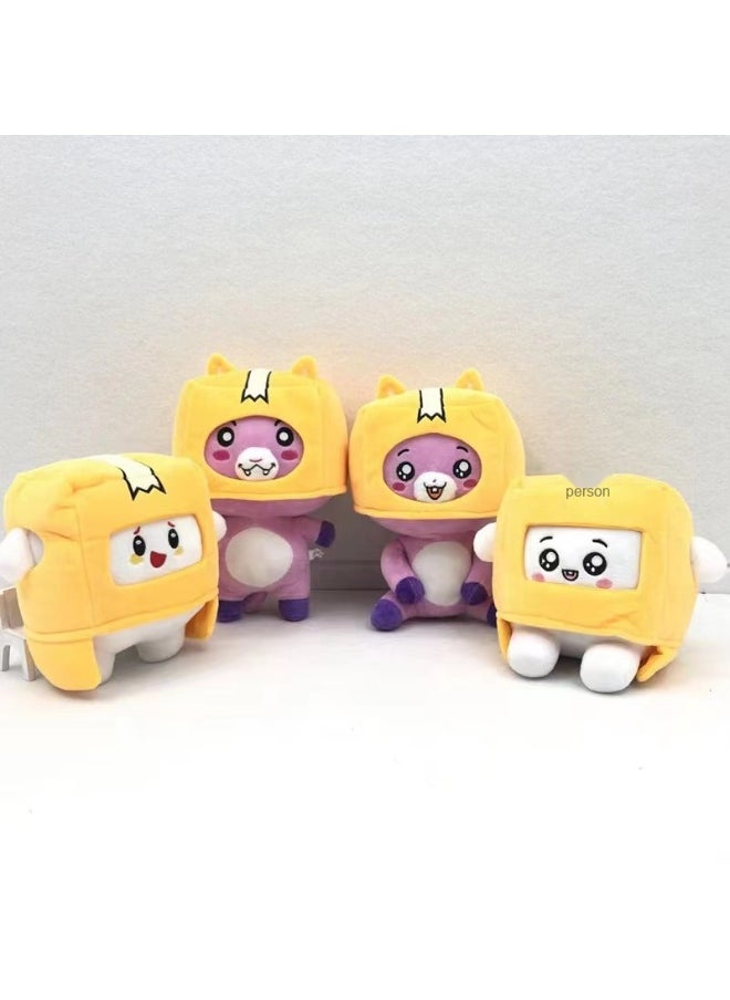 Generic - Lankybox Plush Toy - Kawaii Box Character Figure - Image 1