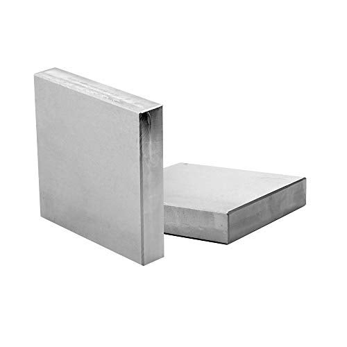 Oudtinx Steel Bench Block 4"x4" Flat Anvil Jewelers Tool Metal Bench Block for Jewelry & Stamping (4''x4''x3/4'') - Image 4