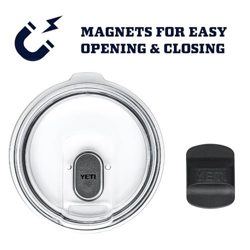 YETI Rambler 10 oz Stackable Mug, Vacuum Insulated, Stainless Steel with MagSlider Lid, White - Image 5