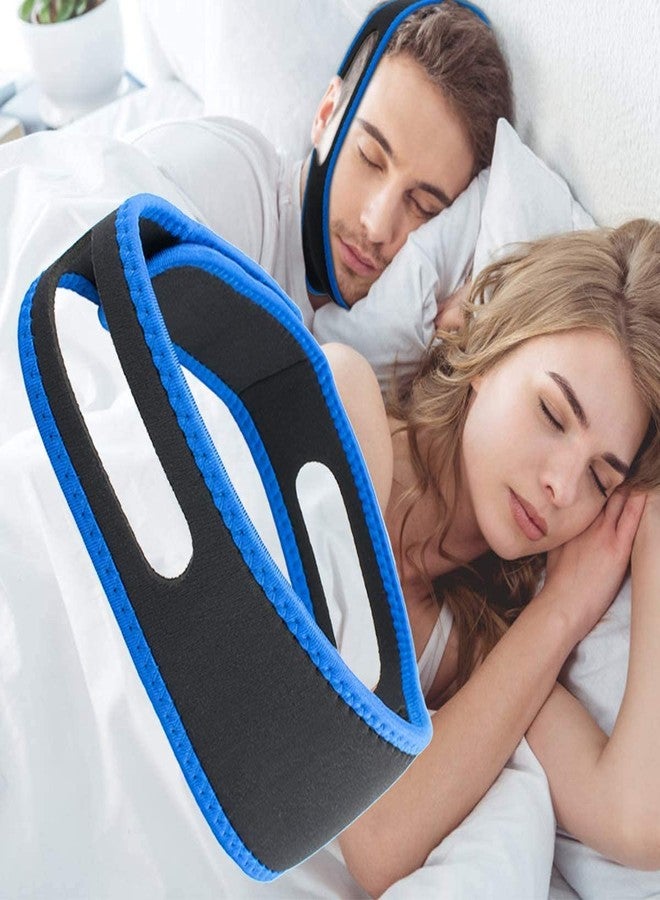 DHVAJ Anti Snoring Chin Strap,Snoring Solution Anti Snoring Devices Effective Stop Snoring Chin Strap for Men Women Adjustable Snore Reduction Chin Straps Snore Stopper Advanced Aids Better Sleep - Image 1