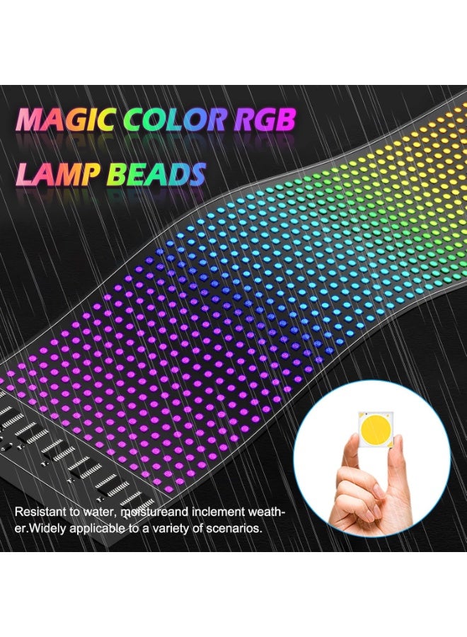 Flexible LED car screen with app control – RGB - Image 3