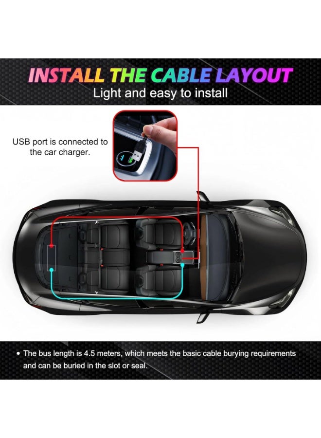 Flexible LED car screen with app control – RGB - Image 5