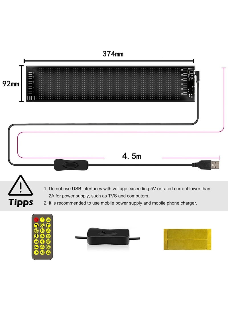 Flexible LED car screen with app control – RGB - Image 4
