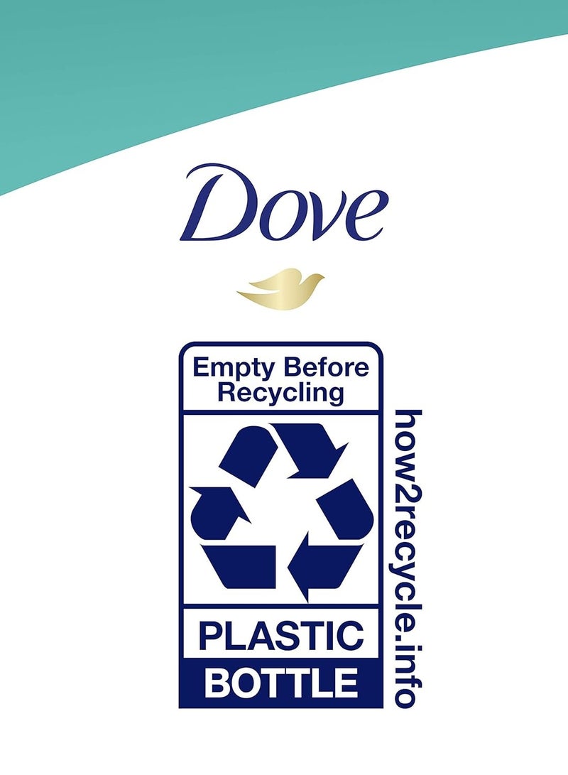 Dove غسول الجسم دوف الخالي من الكبريتات ومضاد للحساسية، للبشرة الحساسة، 22 أونصة سائلة (عبوة من 4 قطع) - Image 4