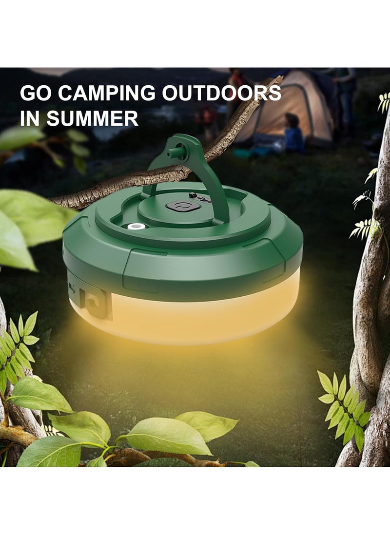 Shopit - String Lights, 2 in 1 Outdoor Camping Lantern with Multi Lighting Modes (32.8Ft), Quick 30s Recovery, Waterproof, Type-C Fast Charging, Portable Camping Lights for Camping, Yard, Hiking - Image 1