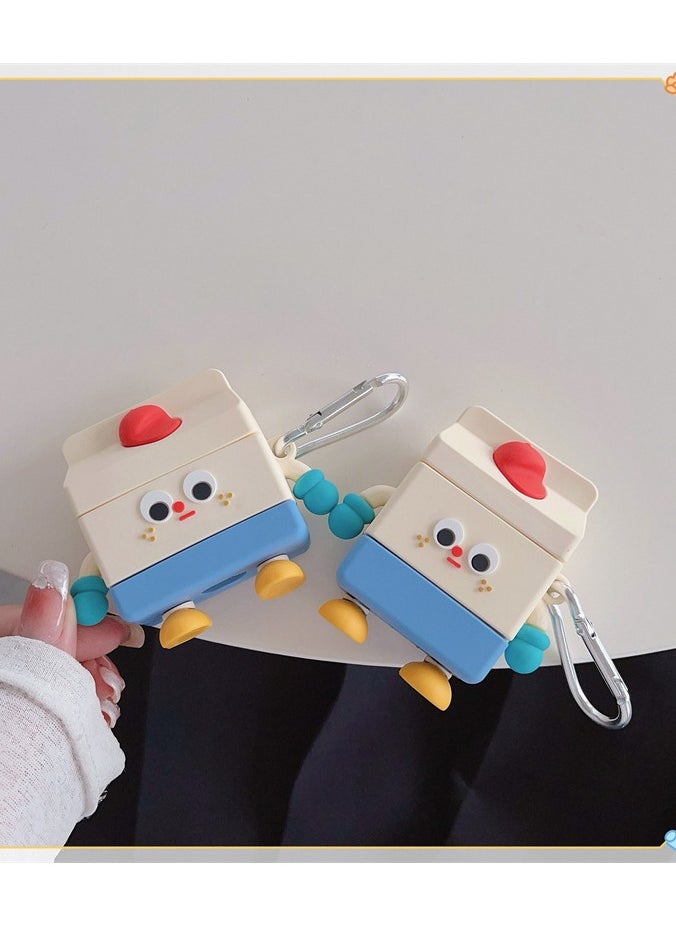 KUYING - Suitable For Apple Bluetooth Earphones With Silicone Cartoon Protective Case - Image 1