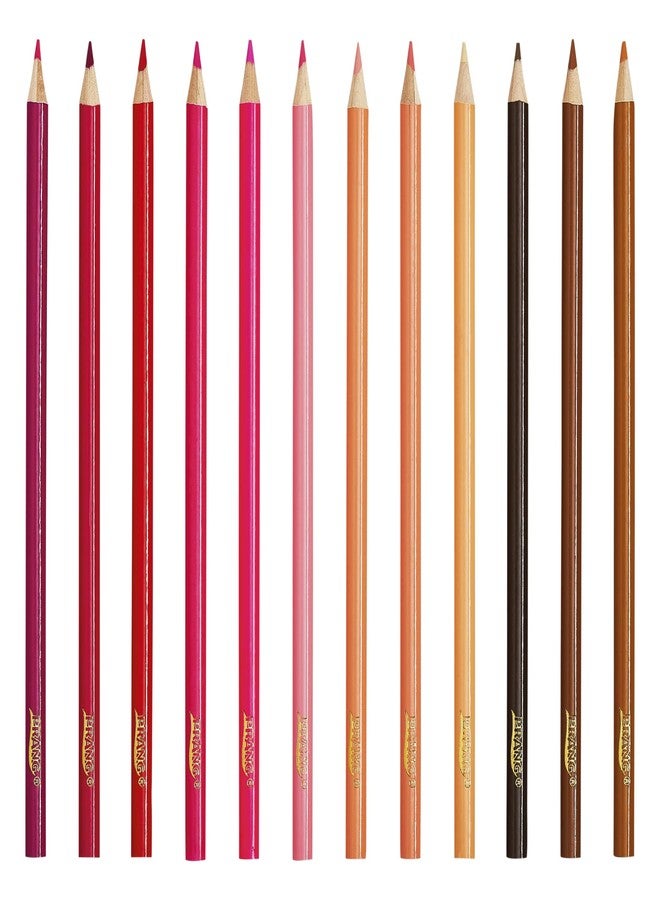 Prang Colored Woodcase Pencils, 3.3 mm, 50 Assorted Colors/Set - Image 3