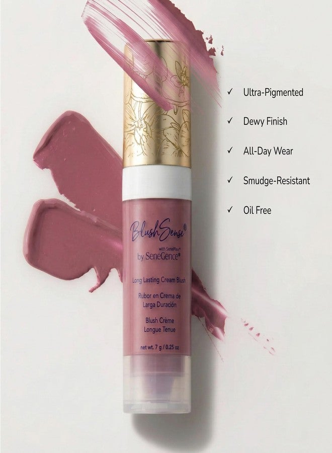 SeneGence BlushSense Cream Blush, Pink Berry, 0.25 Oz, Blendable Hydrating Formula with SenePlex+ for Anti-Aging Benefits, Enriched with Vitamins B & E - Image 2