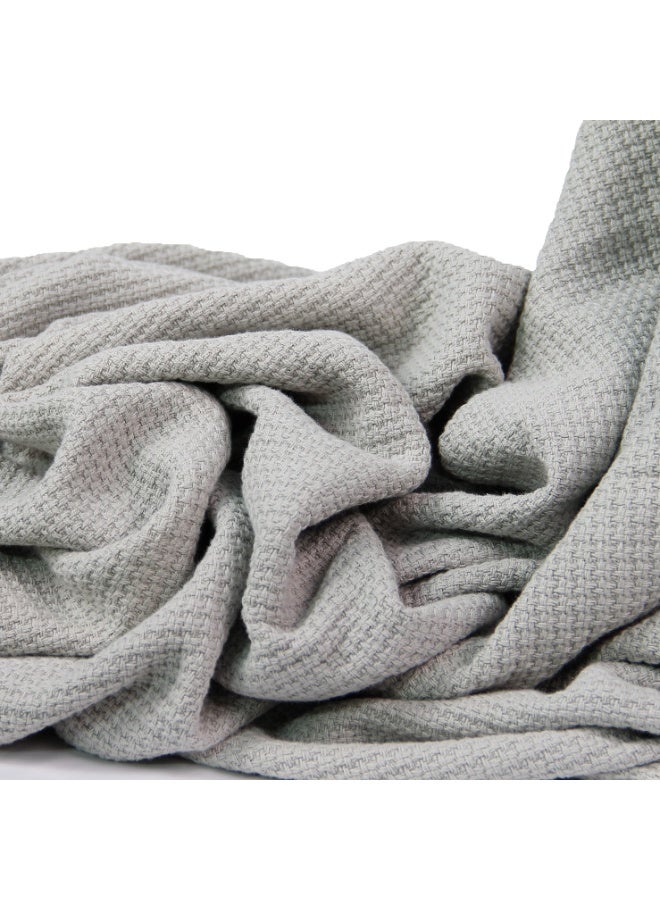 Nile Weave Elegant Egyptian Cotton Milano Throw Blanket – ultra-soft, lightweight, and beautifully crafted. Enjoy luxurious comfort, breathable warmth, and timeless sophistication in any room. - Image 4