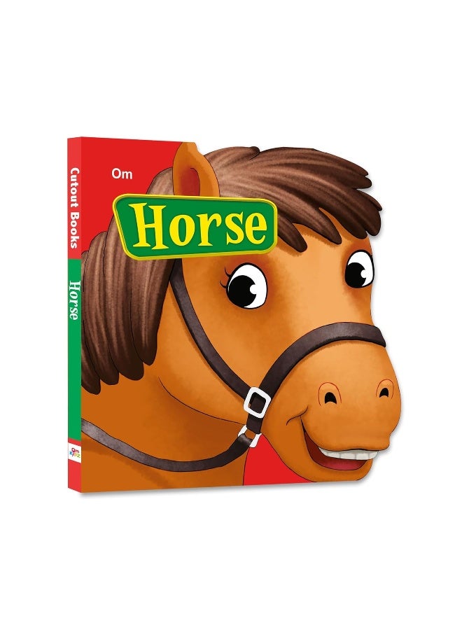 Cutout Board Book: Horse( Animals and Birds) (Cutout Books)  - Image 1