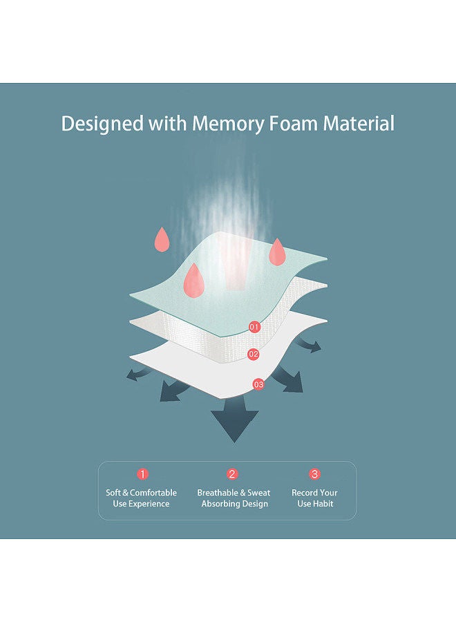 Baby Shaping Pillow Anti-eccentric Flat H-ead Memory Foam Cushion For Flat H-ead Syndrome P-revention and H-ead Support For Age 0-1 Home Daily Bedroom Use  - Image 4