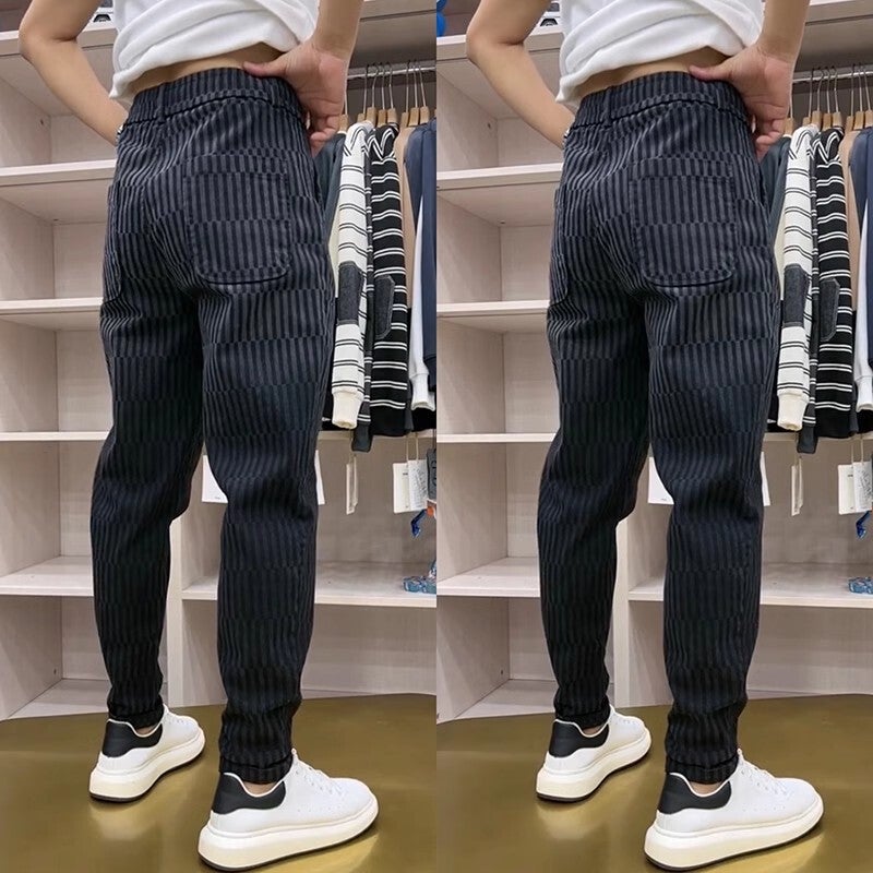 Unisex Casual Daily Denim Jeans - Image 2