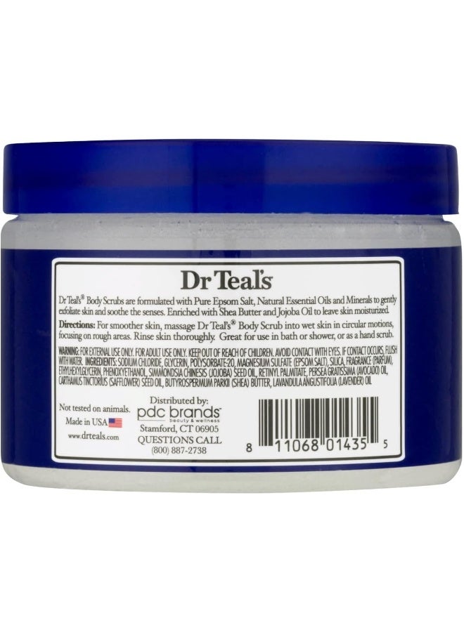 Dr Teal's سكراب الجسم من دكتور تيلز بملح إبسوم باللافندر، 454غ - Image 4