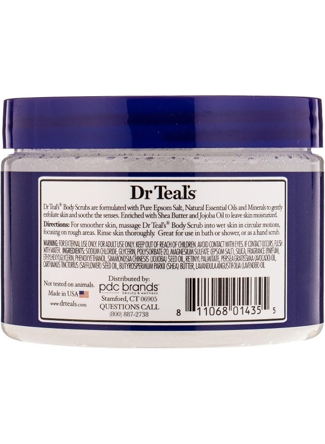 Dr Teal's سكراب الجسم من دكتور تيلز بملح إبسوم باللافندر، 454غ - Image 2