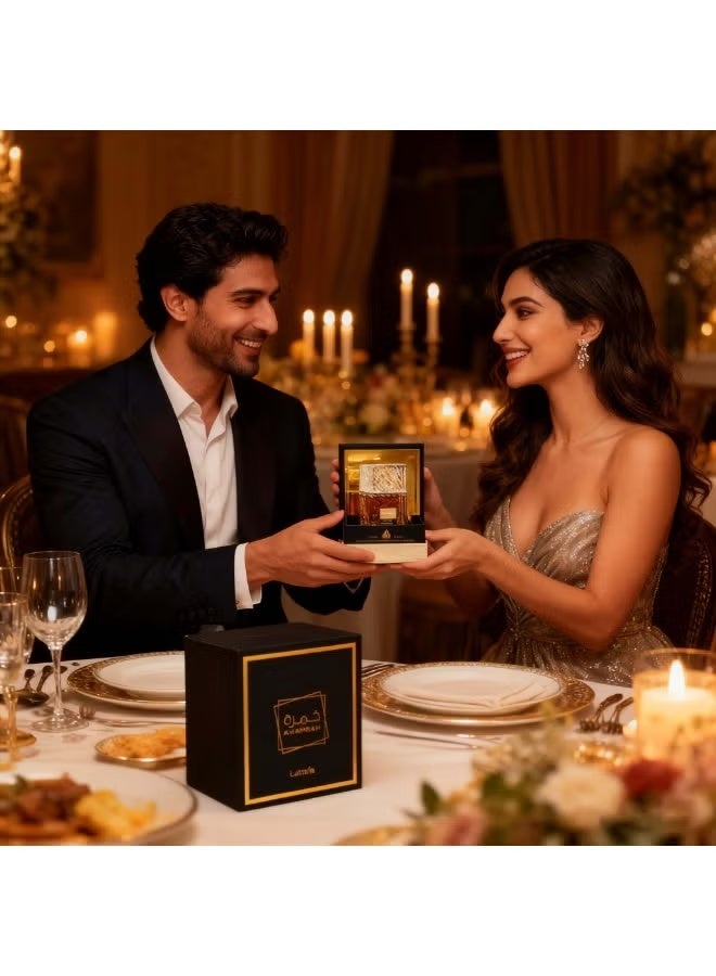 Lattafa عطر خمرة للجنسين من لطافة 100 مل - Image 2
