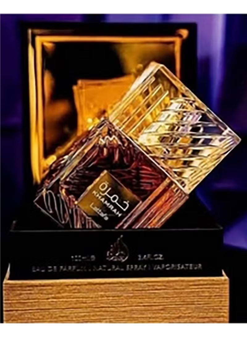 Lattafa عطر خمرة للجنسين من لطافة 100 مل - Image 4