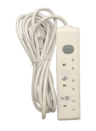 5 Yard Power Extension Cord Multi plug 3 Way White Saudi Made - pzsku/Z7BB49A1FC06048D8A6A8Z/45/_/1677158694/a0140b79-fd27-4bd0-8759-7070896fe59a