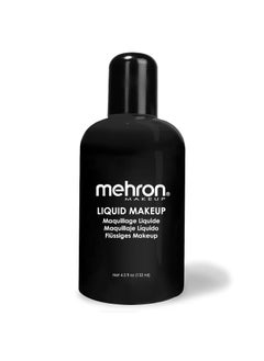mehron Mehron Makeup Liquid Makeup | Face Paint and Body Paint Perfect for Halloween, Cosplay I Air Brush Compatible 4.5 oz (133 ml) (Black) 