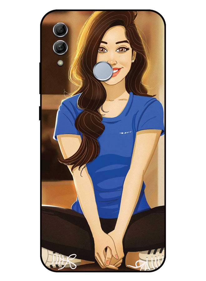 EYE CATCH Printed Protective Case Cover For Honor 10 Lite  -  Happy Onte Lovely - Image 1