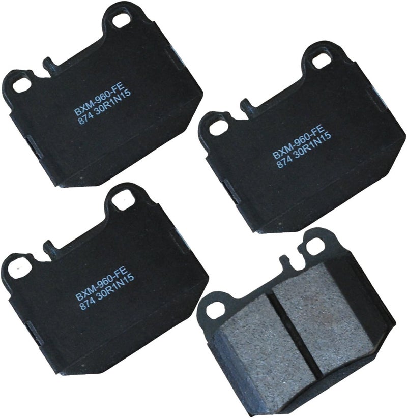 Bendix Premium SBM874 Semi-Metallic Rear Brake Pads for Maserati Quattroporte 2012-2004, Mercedes-Benz ML55 AMG 2003-2000, ML430 2001-2000, ML500 2005-2002 - Image 1