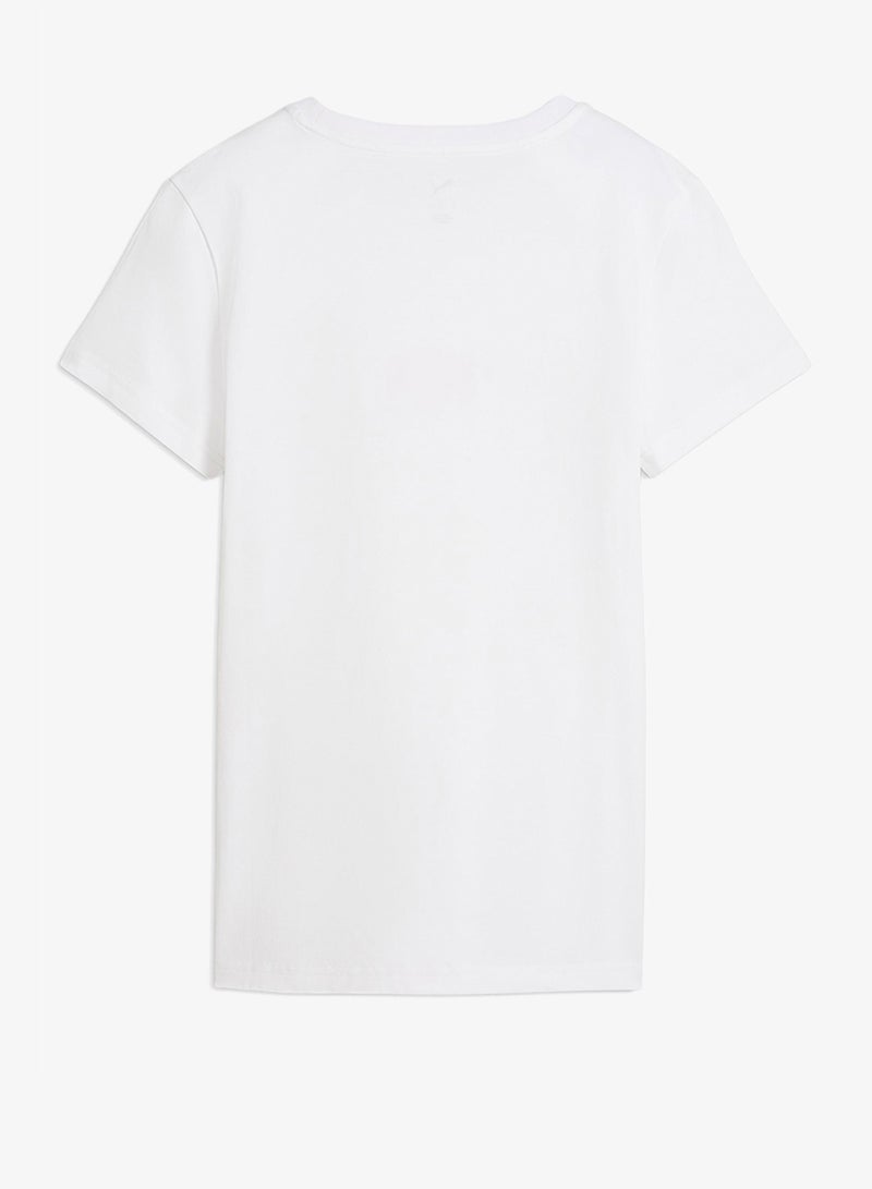 PUMA Essential Logo Lab Metallic T-Shirt - Image 5