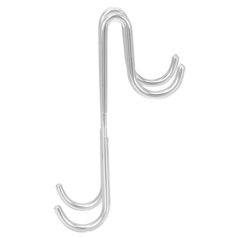 Stainless Steel Towel Hook Holder for Bathroom Kitchen Organizing Clothes Hats Belts - Image 2