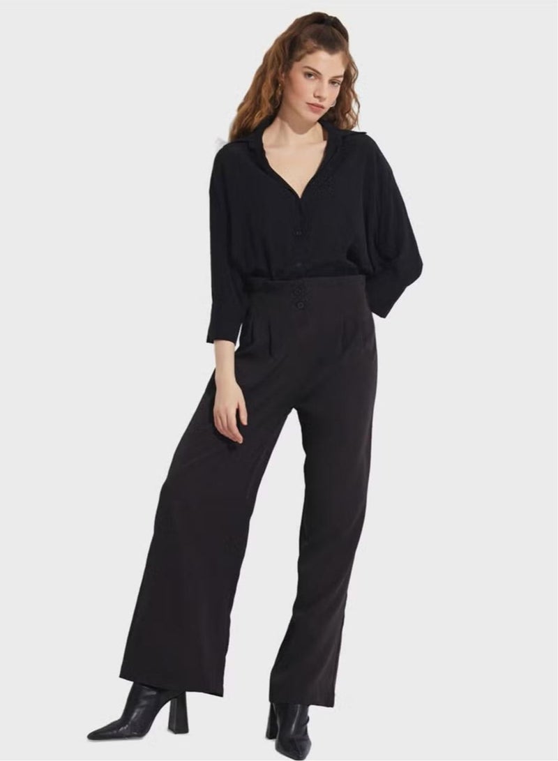 جون السراويل الحديثة عالية الخصر - Image 1