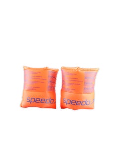 speedo Kids Roll-Up Armband, Orange – 2-6 Years, 12-60kg, Ideal for Safe Swimming  - Image 2