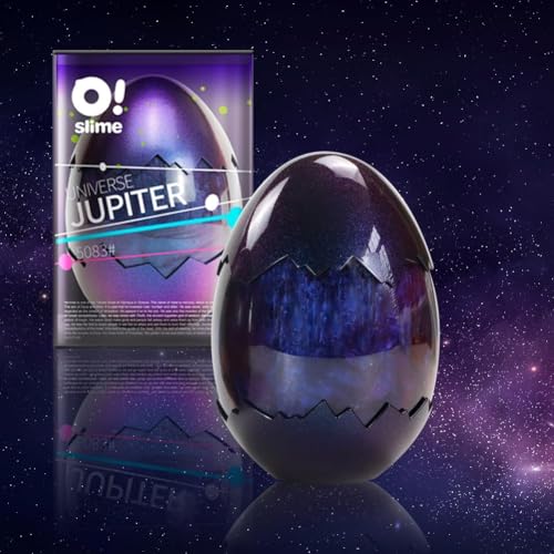 WATERELF Galaxy Slime for Kids Fidget Sensory Artistic Therapy Slime Toys for Boys Girls Adults Stress Relief NonSticky 420ml 18oz one Can JupiterBlue - Image 1