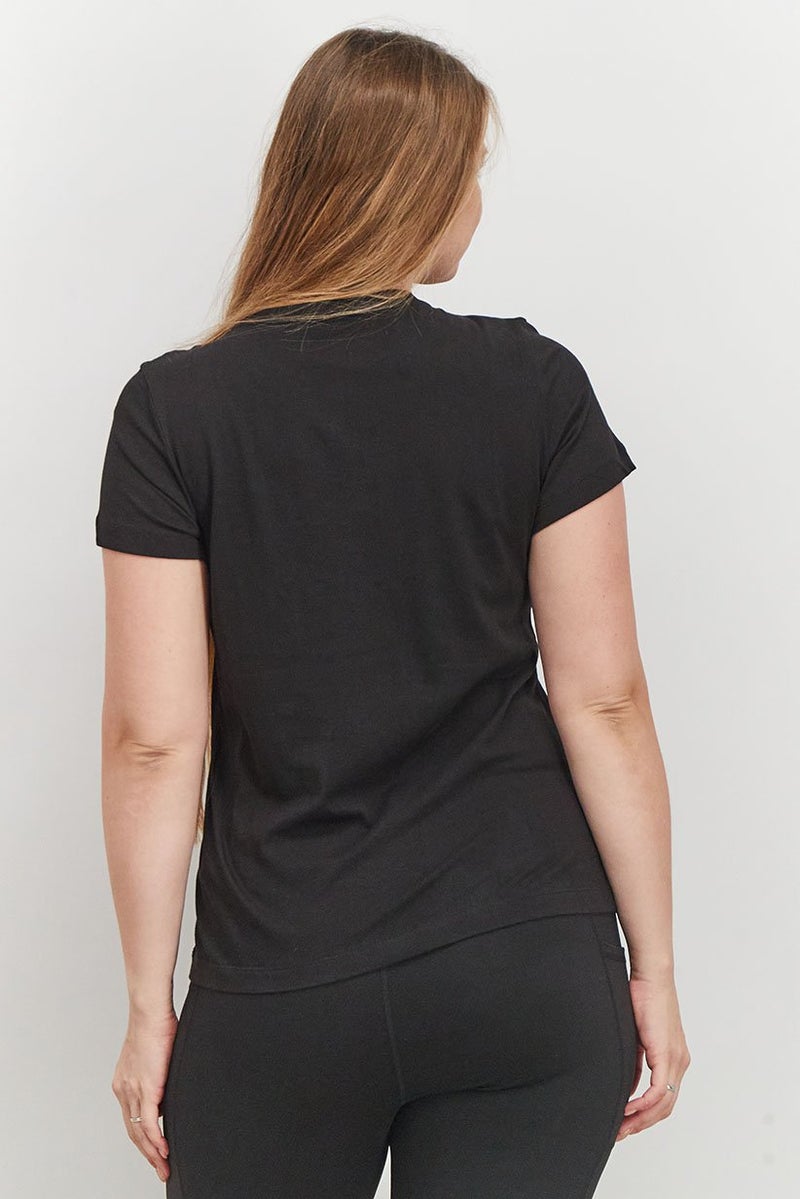 PUMA Women Sportswear Fit Short Sleeve Training T-shirt, Black - Image 3