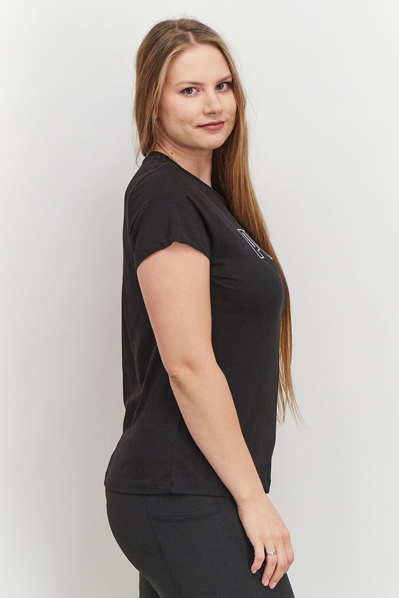 PUMA Women Sportswear Fit Short Sleeve Training T-shirt, Black - Image 4