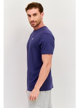 Avalanche Men Sportswear Fit Short Sleeves Outdoor T-Shirt, Slate Blue  - Image 4