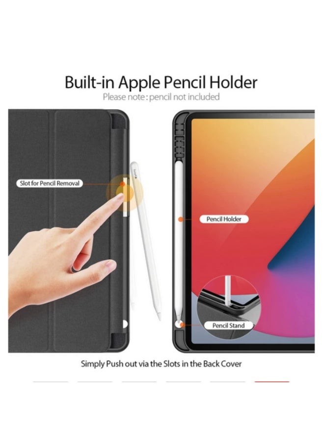 1pcs Tablet Leather Case For iPad 9.7"2018/2017 Magnetic Sleeve Cover Smart Wake Sleep Trifold-Stand Protective Shell - Image 2