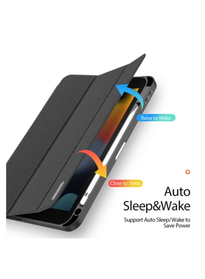 1pcs Tablet Leather Case For iPad 9.7"2018/2017 Magnetic Sleeve Cover Smart Wake Sleep Trifold-Stand Protective Shell - Image 3