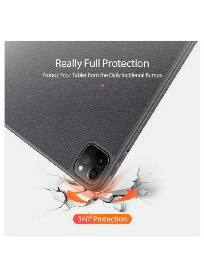 1pcs Tablet Leather Case For iPad 9.7"2018/2017 Magnetic Sleeve Cover Smart Wake Sleep Trifold-Stand Protective Shell - Image 5