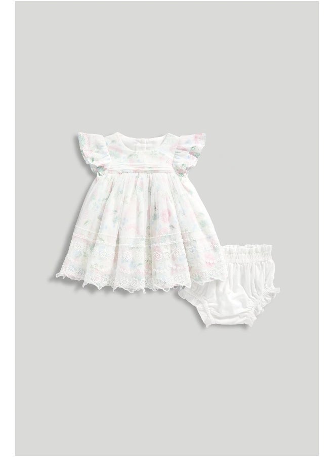 mothercare Occasion Dress and Knickers  - Image 1