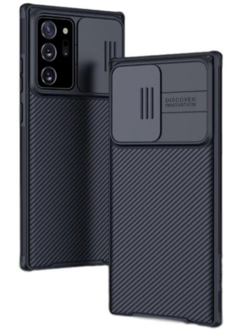Nillkin Camshield Pro Hybrid Tpu Anti-Shock Case With Slide Camera Protector For Samsung Galaxy Note 20 Ultra Black