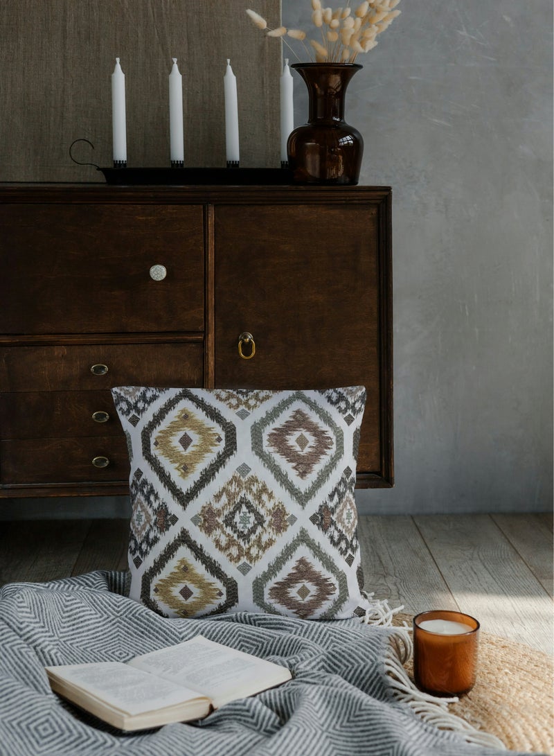 AL-HRAER Luxurious Cotton Sofa Cushion Cover With A Durable Fabric With A Soft And Comfortable Texture With Andalusian Drawings And Decent Colors On All Decors 45X45 Cm - Image 3