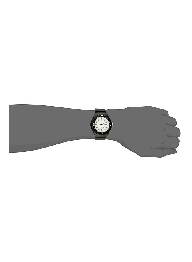 CASIO Men Youth Analog Watch MRW-200H-7EV - 45 mm - Black - Image 2