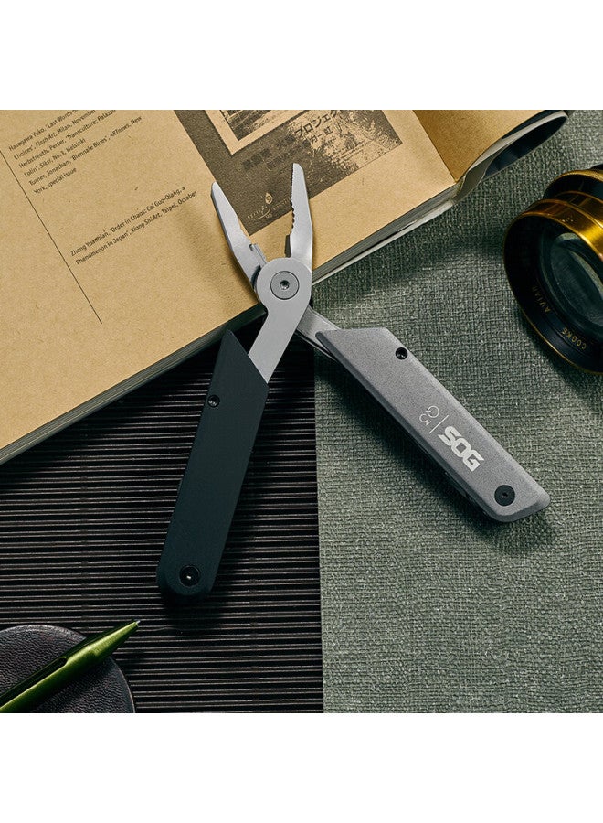 Sog Q3 Series Multi-tool Pliers Tactical Pen-shaped Folding Knife Outdoor Survival Emergency Rescue Equipment - Image 2