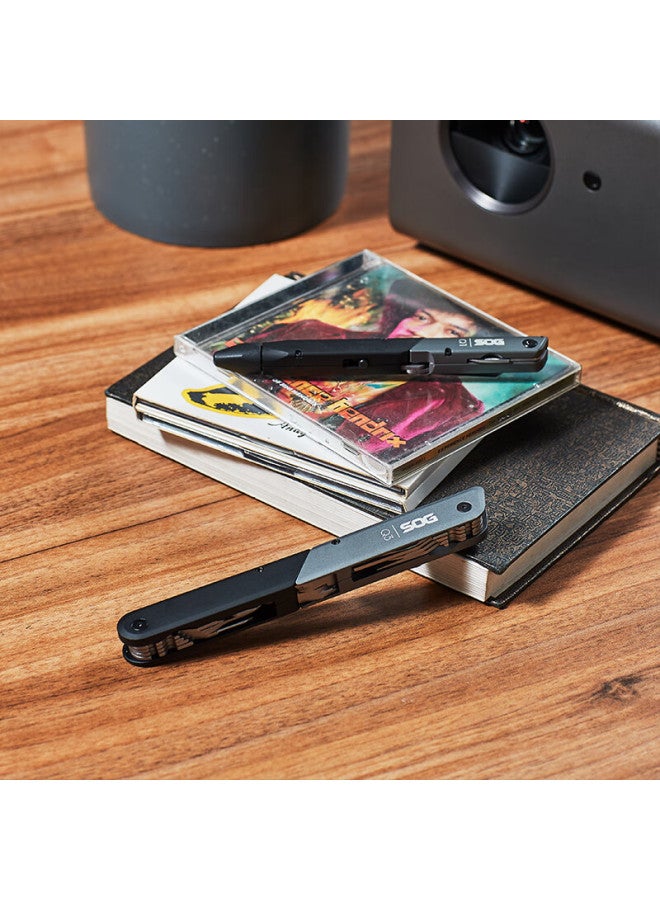 Sog Q3 Series Multi-tool Pliers Tactical Pen-shaped Folding Knife Outdoor Survival Emergency Rescue Equipment - Image 3